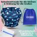 Buy Kidverse Reusable Swimming Diaper for Babies 0-3 Years - Skin-Friendly Size Adjustable Includes Carry Bag & Laundry Net - Blue Baby Sharks Design - Buy Online on GoSupps.com