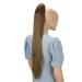 CAISHA 28" Extra Long Straight Ponytail Hairpiece Heat-resistant Synthetic Fibres Brown H80 brown #6 H80