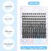 Diy False Eyelash Extensions 120 Pcs Mixed Lash Clusters - Natural Look Wispy Lashes 8-16mm - Buy Online on GoSupps.com