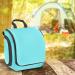 Premium Travel Hanging Toiletry Bag for Men and Women with Expandable Compartments for Cosmetics  Makeup Brushes  Jewelry  Shaving Tools  Detachable TSA Friendly Clear Pouch Tiffany Blue - Buy Online on GoSupps.com
