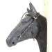 PS Horse Articles Headpiece - Anatomic Bridle Arrimar for bitless bridles & snaffles Full - Color Black