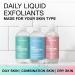 Neutrogena Skin Perfecting Liquid Exfoliant for Dry Skin - 4 fl oz (118 ml) | Gentle Daily Exfoliation - Buy Online on GoSupps.com