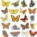 Ooopsiun Glitter Butterfly Tattoos for Girls Women - 79+ Gold Glitter Styles  Butterfly Party Favors and Birthday Decorations for Children Girls