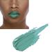 Liquid Lipstick - Vegan Matte Metallic Green - Long-Lasting Organic Ingredients | Steal the Show 989 - Petroleum-Free Formula - Buy Online on GoSupps.com