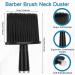 Jeffdad 2 Pieces Barber Brush Set Barber Neck Duster Brush Barber Hair Blade Clipper Cleaning Brush Soft Nylon Trimmer Shaver Razor Cleaning Brush Professional Barber Styling Tool - Buy Online on GoSupps.com