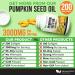 3000mg Cold Pressed Pumpkin Seed Oil | DHT Blocker | Promotes Hair Growth | Supports Heart Skin Prostate & Urinary Health | Contains Vitamins Minerals & Omega 3 6 & 9 For Anti-Aging | 200 Softgels - Buy Online on GoSupps.com