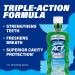 ACT Anticavity Fluoride Mouthwash with Zero Alcohol Prevents Cavities Freshens Breath & Strengthens Teeth Mint Flavor 18 fl. oz. 2 pk 18 Fl Oz (Pack of 2) - Buy Online on GoSupps.com