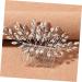 Beatifufu Hair Comb Bridesmaid Hair Accessories Hair Accessories for Women Womens Hair Clips Pearl Hair Barrettes Wedding Tiara Pearl Hair Pin Rhinestone Hair Side Comb Rhinestones - Buy Online on GoSupps.com