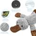 Indestructible Dog Toy | Tug-of-War Plush Squeaky with Crinkle Paper & Rope | Durable Play Stuff for Puppies Small Medium & Large Dogs - Edge Animal - Buy Online on GoSupps.com