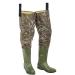 Foxelli Hip Waders  Waterproof Camo Hip Waders for Men & Women with Boots Lightweight Wading Hip Boots for Fishing & Hunting 11