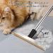 Pet Hair Remover & Lint Brush with Adjustable Long Handle | Carpet & Furniture Cleaner for Dogs & Cats - Black - Buy Online on GoSupps.com