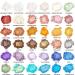 Smalltongue 36 Colors Mica Powder for Epoxy Resin & More - 0.35oz Bottles Mica Glitter Pigment for Lip Gloss, Soap Making, Art Crafts & More - Buy Online on GoSupps.com