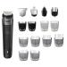Philips Norelco Multigroom Series 5000 18 Piece, Beard Face, Hair, Body Hair Trimmer for Men - NO Blade Oil Needed, MG5910/49 Latest Version