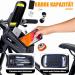 Chiclew Waterproof Bicycle Pocket Frame Bag - Mecha-Style Handlebar Storage with Sun Visor & Touchscreen for Smartphones - M30 Black - Buy Online on GoSupps.com