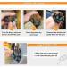 LOOBANI Dog Toe Grips Anti-Slip (12 Sets - 48 Pads) | Paw Grips for Senior Dogs - Traction and Brace | Prevent Sliding on Smooth Floors | Multicolor S (1-5/8 x1-3/8 4-10 lbs) - Buy Online on GoSupps.com