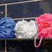 Bath Shower Sponge Loofahs 60g Mesh Pouf Shower Ball Exfoliating - Pack of 6 - Buy Online on GoSupps.com