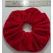 AADYA Pair of Extra Large (15CM) Velvet Hair SCRUNCHIES Elastic Scrunchy Hair BOBBLES 7 Different (RED) - Buy Online on GoSupps.com