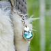 Buy Soulhorse Bridle Trenser & Lucky Charm Keychain for Horses - Turquoise Charm with Artificial Stone - Perfect for Trailer & Pony - Buy Online on GoSupps.com