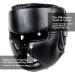 FitsT4 Boxing Headgear | Sparring Head Guard for Martial Arts Training | PU Leather | Large-X-Large - Buy Online on GoSupps.com