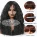 Testar Black Curly Wigs for Black Women | Shoulder-Length Deep Wavy & Heat-Resistant Synthetic Wig for Daily & Party Use - Buy Online on GoSupps.com