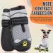 Slowton Dog Shoes for All Sizes - Breathable Non-Slip Paw Protection Boots with Adjustable Reflective Velcro Fasteners (2 Pieces) - Buy Online on GoSupps.com