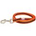 IDC Color & Gray rubberized leash 20 mm x 2 m without loop orange-gray Orange-gray 20 mm x 2 m (without loop)