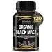 KASHA Nutrition Organic Black Maca DHE 3000mg with Bioperine per Capsule - Organic Gelatinized Maca for Men Women and All Genders | 750 mg 4:1 Extract Maca Root / Maca Powder | Proudly Canadian | 4 Month Supply. Non-GMO Vegan Gluten Free Soy Free Vegetari