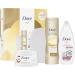 Dove Prep and Glow Gradual Self Tan Collection with Body Mitt Gift Set for women 3 piece Fair to Medium Gift Set - Buy Online on GoSupps.com