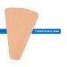 AWD Silicone Scar Sheets for Effective Scar Removal | Silicone Scar Tape for Surgical Scars C Section Keloid & Tummy Tuck (5 Pcs 1.2 x 6 ) - Essential After Surgery Care - Buy Online on GoSupps.com