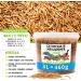 Flourworms Dried 460g Bucket - Protein-Rich Feed for Hedgehogs Birds Fish & Reptiles | 3 Liters of Healthy Snack - Buy Online on GoSupps.com