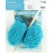 Leisure Arts Fingerless Mittens Knit Kit - Make in A Weekend (Assorted) - Buy Online on GoSupps.com