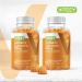 Turmeric Curcumin Gummies with Ginger & Black Pepper - Vegan Pectin Gummy for Adults, Teens & Kids - Peach Flavor 60 Count-2 Pack - Buy Online on GoSupps.com