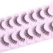 Goddvenus Russian Strip Lashes - Cat Eye Wispy False Eyelashes for Natural Volume (33C) - Buy Online on GoSupps.com