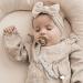 Kowlone Koala Bear Silicone Dummy Clip for Teething Baby - Beige Dim Grey - Buy Online on GoSupps.com