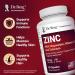 Dr. Berg Zinc 30mg Enhanced with Magnesium Vitamin D3 Selenium & Copper - Zinc Supplements for Men & Women - Chelated Zinc for Immune Skin Hair & Nails Support* - 60 Capsules - Buy Online on GoSupps.com