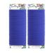 Soul Project Hair tie Elastic blue 100 pieces 4mm no metal hair tie for many hair types lichen ponytail and bun school work or gym hair bands for girls women blue 4mm - 100st