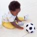 Playgro My First Football | Baby Toy for Motor & Sensory Skills | Soft Rattle | Children's Toy - White - Buy Online on GoSupps.com