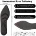 4 Pairs High Heel Insoles - Breathable Shoe Pads for Women - Foot Cushion Inserts for Foot Pain, Arch Pain, Heel Sore - Comfort Sponge Inserts for Loose Shoes - 4 Tip Designs - 10.03 Inch Boot Inserts - Buy Online on GoSupps.com
