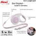 Shop Flexi Dog Leash - Extendable with Soft Handle | 3m 5m 8m | Perfect for Small Dogs (8-20kg) - Pink Rose - Buy Online on GoSupps.com