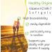 Healthy Origins Vitamin K2 MK-7 100mcg - 180 Vegetarian Softgels | High Strength, Lab Tested, Gluten-Free, Non-GMO - Buy Online on GoSupps.com