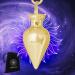 Esoteric Pendulum Golden Drop | Universal metal pendulum (geobiology medicine reiki divination radionics...)