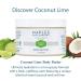 Natural Coconut Lime Body Butter for Women - 9 oz - Nourishing & Moisturizing Shea Butter - Naples Soap - Buy Online on GoSupps.com