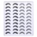 JIMIRE False Eyelashes 2 Styles Mixed Wispy Fluffy 3D | 20 Pairs Short Lightweight Fake Lashes for Small Eyes - Buy Online on GoSupps.com