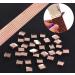 2400pcs Rose Gold Mirrors Mosaic Tiles Sticker - Self Adhesive Craft Glass Tiles 5mm by 5mm - Buy Online on GoSupps.com