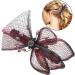 FRCOLOR Wedding butterfly hair clip bridal hair clip carnival headpiece wedding hair bows hair barrette clip for women bride headpiece large hair bows big bow Hair up woman copper Big - Buy Online on GoSupps.com
