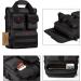 ArcEnCiel Tactical Messenger Bag - Men's Military MOLLE Sling Shoulder Pack Briefcase Assault Gear Utility Carry Satchel (Black) - Buy Online on GoSupps.com