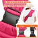 Tomkas Dog Carrier Sling - Adjustable Pet Carrier for Small Dogs & Cats with Zip Pocket - Pink (Small EU) - Buy Online on GoSupps.com