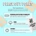 Peace Out Pores Hydrocolloid Nose & Face Strips with Vitamin A - Enlarged Pore Refining & Oil Control (4 Pore & 4 Nose Strips) - Buy Online on GoSupps.com