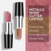 Anglicolor Metallic Glitter Lipstick - Sahara Gold | Highly Pigmented & Moisturizing Nude Lipstick with Velvety Smooth Application - Buy Online on GoSupps.com