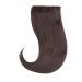 SEGO Pony Hairpiece - Dark Brown Fringe Bangs Extensions | Realistic Clip-in One Piece Hair Extensions for a Natural Look - Buy Online on GoSupps.com